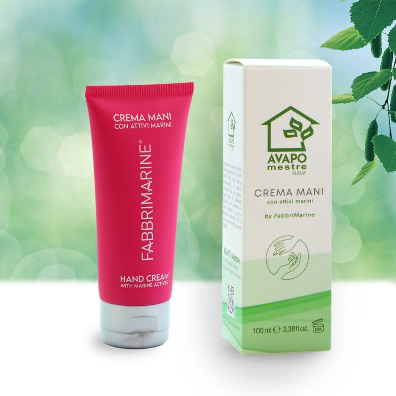 CREMA MANI con attivi marini