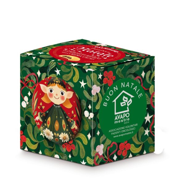 Pallina di Natale con biscotti