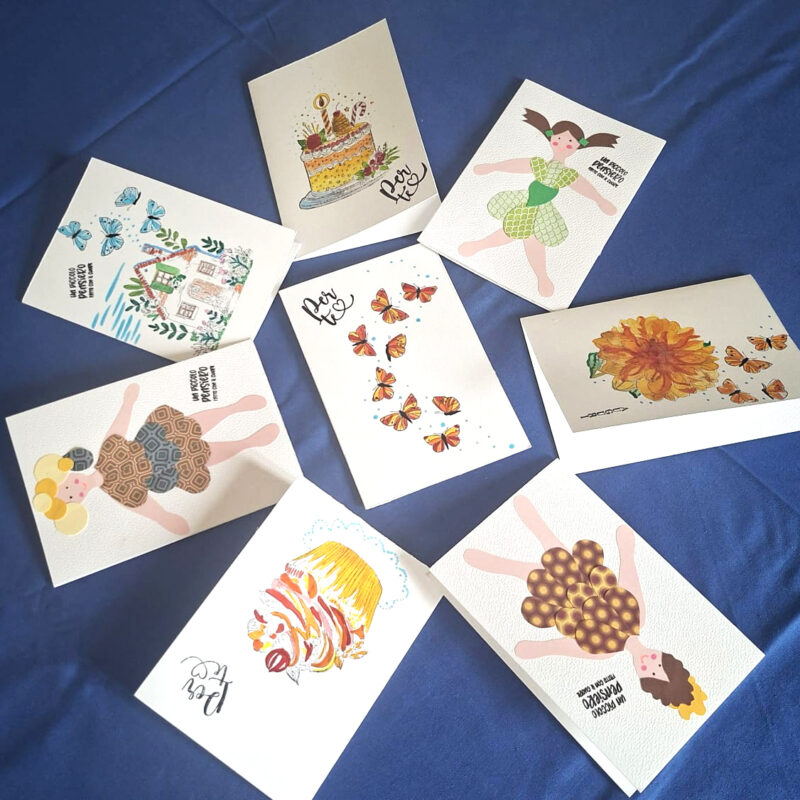 Biglietti augurali fatti a mano