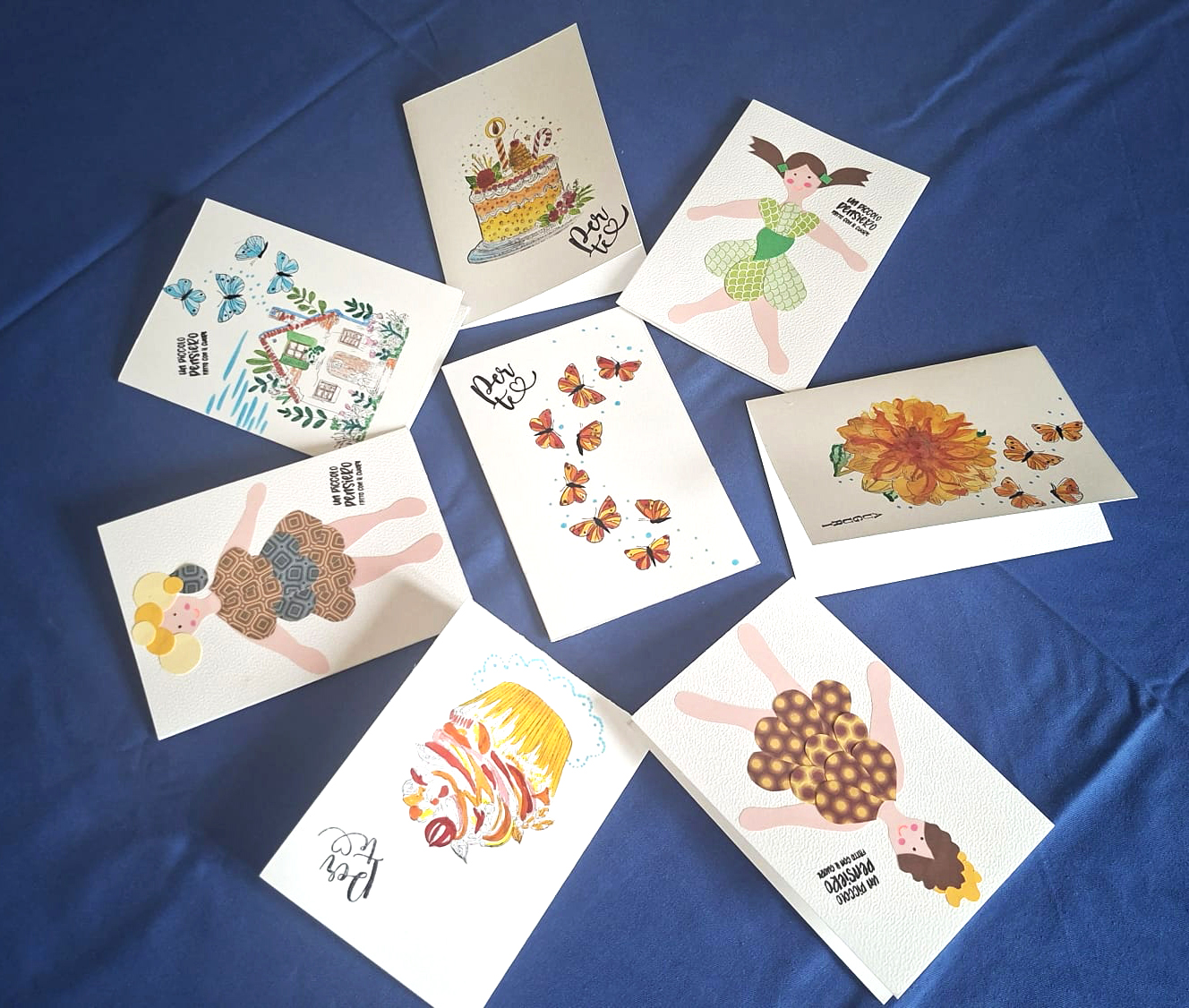 Biglietti augurali fatti a mano